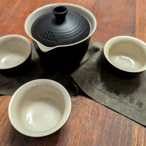 Kung Fu Gong Fu Tea Set Ceramic Chinese Travel Tea Ceremony